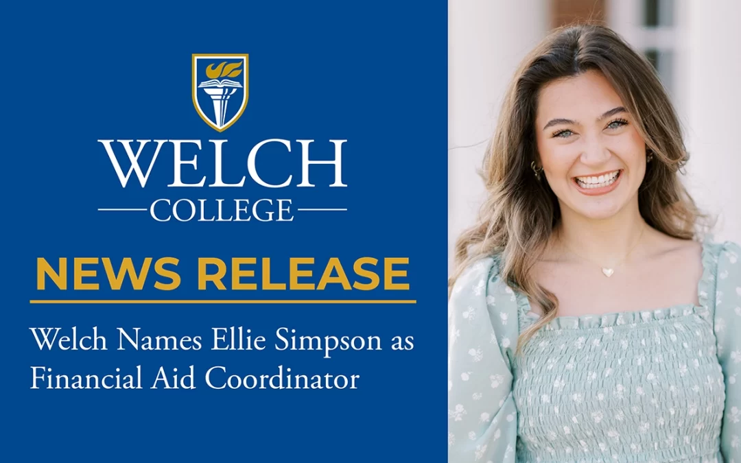 Welch Names Ellie Simpson as Financial Aid Coordinator